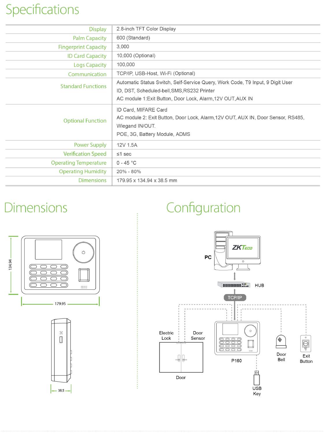 Fingerprint time attendance systems